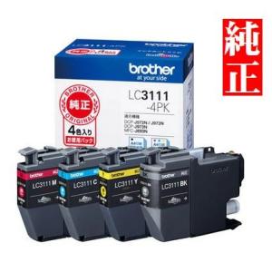 LC3111-4PK 4色セット ブラザー工業(Brother) 純正インク LC3111 インクカ...