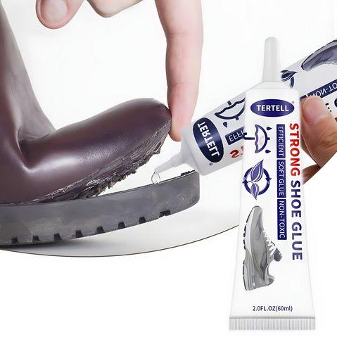 ストロングシューグルー 60ml 強力靴用修理接着剤  スニーカー ブーツ DIYプロジェクト用 速...