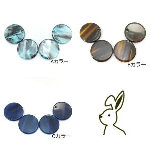 チャーム サークル 約20mm アクリルチャー...の詳細画像1