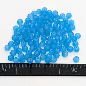 ガラスビーズ 艶消し 4mm 特価 約100個...の詳細画像5