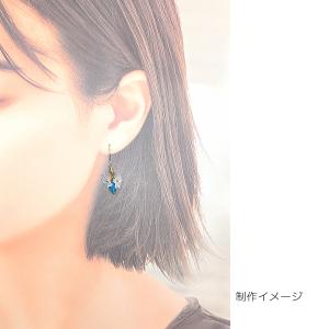 ビーズ 11mm 約40個 花 艶消し 花びら...の詳細画像4