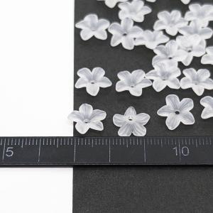 ビーズ 11mm 約40個 花 艶消し 花びら...の詳細画像5