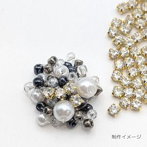 ラインストーン 3mm ガラスストーン 約90...の詳細画像2