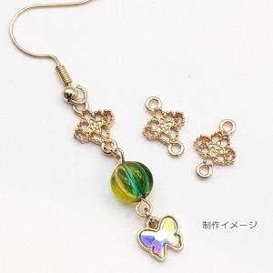 チャーム 繋ぎパーツ 8mm 8個 ゴールド色...の詳細画像2