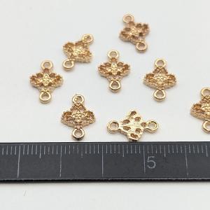 チャーム 繋ぎパーツ 8mm 8個 ゴールド色...の詳細画像5