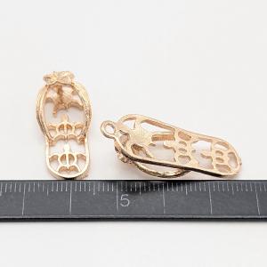 チャーム ビーチサンダル ホヌ プルメリア 約...の詳細画像5
