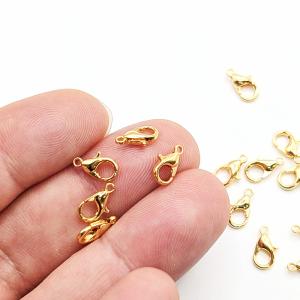 カニカン 留め具 10mm 約20個 ゴールド...の詳細画像2