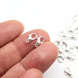 カニカン 留め具 10mm 約20個 シルバー...の詳細画像2