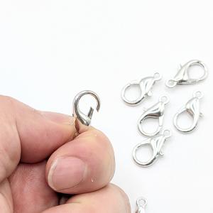 カニカン 留め具 21mm 10個 ロジウム色...の詳細画像4