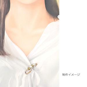 キルトピン 39mm ロンデル パールビーズ付...の詳細画像4