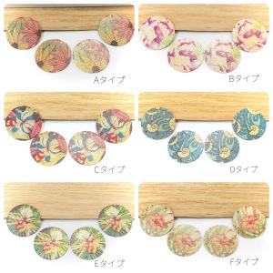 4個 約25mm アンティーク調*プリントメタ...の詳細画像1