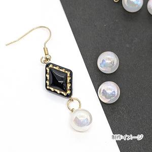 チャーム 10mm 4個 ホワイト 白色 UV...の詳細画像2