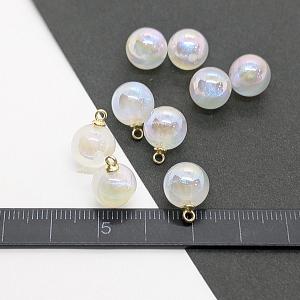 チャーム 10mm 4個 ホワイト 白色 UV...の詳細画像5