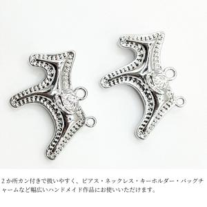 チャーム 馬 デザイン 22.5mm 2個 2...の詳細画像3