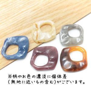 アクリルパーツ 菱形 マーブル 大理石柄 28...の詳細画像1