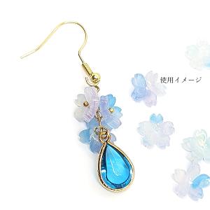 ビーズ 11mm 桜 フラワーパーツ 和風 5...の詳細画像2