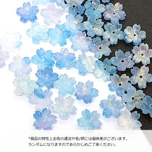 ビーズ 11mm 桜 フラワーパーツ 和風 5...の詳細画像3