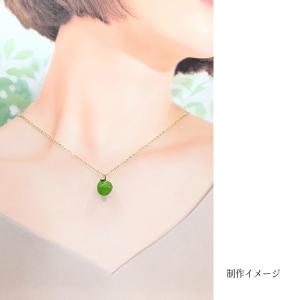 チャーム ランプワークガラス リンゴ ペンダン...の詳細画像4
