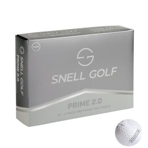 Snell Golf PRIME 2.0（白）１ダース 日本正規品 ■ USGA/R&A公認球 ■ スネルゴルフジャパン直営ストア限定商品｜スネルゴルフジャパン