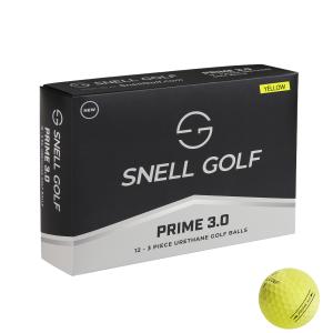 Snell Golf PRIME 3.0（黄）１ダース 日本正規品 ■ USGA/R&A公認球 ■ スネルゴルフジャパン直営ストア限定商品｜スネルゴルフジャパン