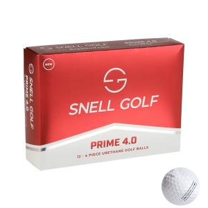 Snell Golf PRIME 4.0（白）１ダース 日本正規品 ■ USGA/R&A公認球 ■ スネルゴルフジャパン直営ストア限定商品｜スネルゴルフジャパン