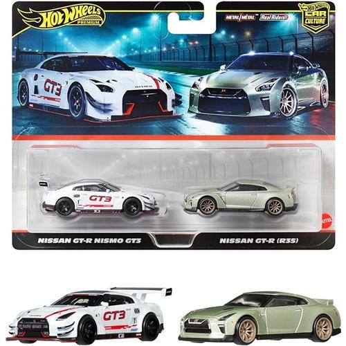 ホットウィール Hot Wheels  プレミアム 2パック 日産 GT-R ニスモ GT3   日...