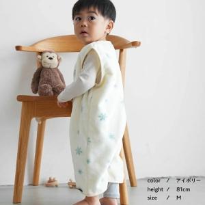 ブランケット付き 冬用スリーパー フランネル ...の詳細画像5