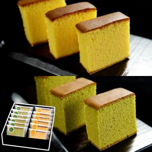 お中元 ギフト 2022 夏 カステラ 和菓子 セット 詰め合わせ 烏骨鶏物語匠焼かすていら 個包装セット 2種 12個入／申込締切8/1迄
