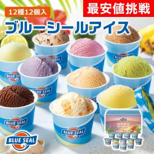 お中元 ギフト 2026 沖縄 ブルーシールアイス 12種12個入 夏 御中元 冷凍 お取り寄せ 詰め合わせ スイーツ