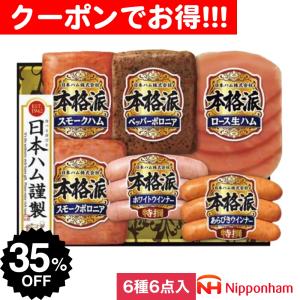 お中元 ギフト 2022 夏 ハム 贈答品 ボンレス ロース 日本ハム 本格派ギフト 6種
