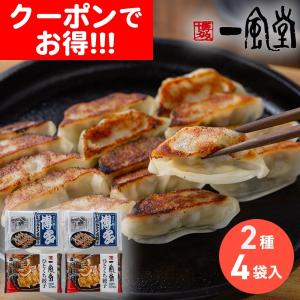 クーポン配布中 お中元 ギフト 2025 「一風堂」＆「博多八助」監修 ひとくち餃子セット 2種4袋入 御中元 夏ギフト 惣菜 点心 ぎょうざ