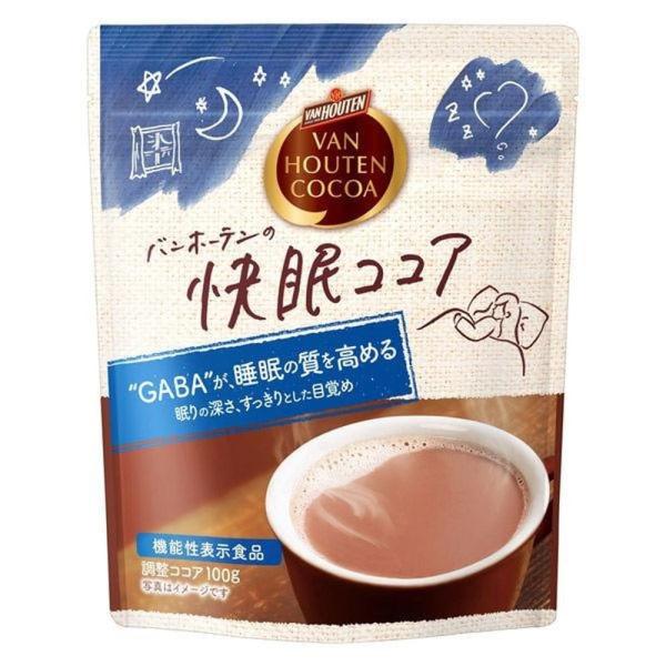 片岡物産 バンホーテンの快眠ココア 100g ココア ミルクココア インスタント 粉末 GABA カ...