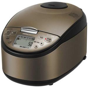 日立 炊飯器 5.5合 圧力IH ブラウンメタリック RZ-G10EM(T) 炊飯器 すいはんき 5.5合 おいしく炊ける 省エネ エコ