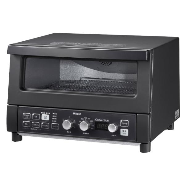 タイガー魔法瓶　コンベクションオーブントースター　やきたて　マットブラック　KAV-A130KM