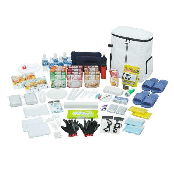 アイリスオーヤマ　防災セット食品付き　2人用　67点　NBS2-67 非常食 保存食 災害対策 防災...