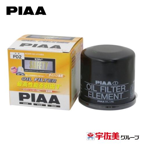 PIAA オイルフィルター オイルエレメント 1個入 ダイハツ車用 ムーヴ・ロッキー・YRV他 PD...