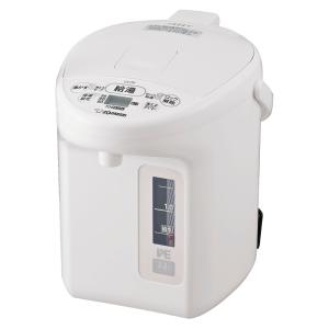 象印マホービン マイコン沸とう VE電気まほうびん 優湯生 2.2L CV-TF22-WA 電気ポット ホワイト 白 2.2L 節電 まほうびん 魔法瓶
