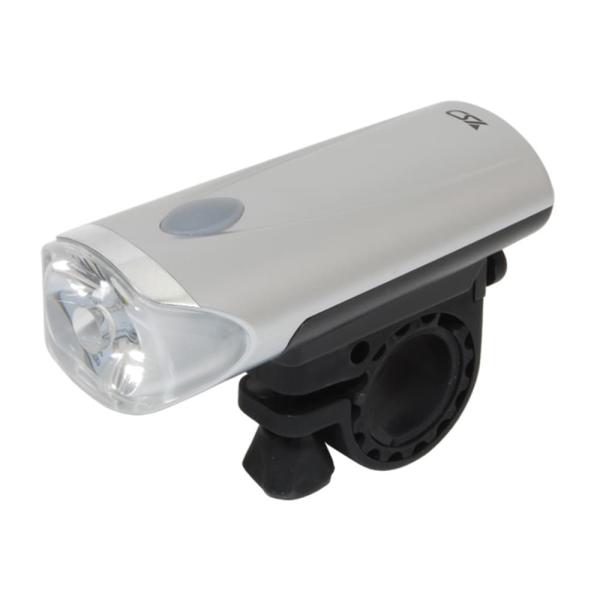 YSD バッテリーライト シルバー／ブラック BL02 自転車用品 らいと 電池 LED コンパクト