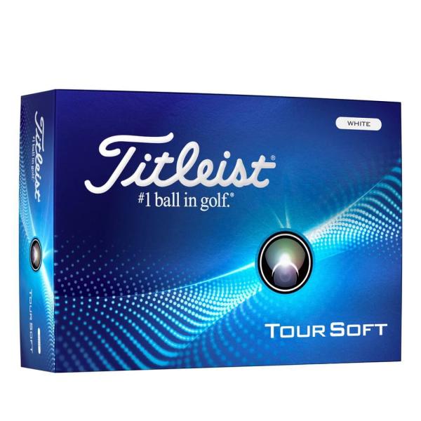 アクシネット タイトリスト 2024年モデル TOURSOFT 【１ダース(※12個入)】ゴルフボー...