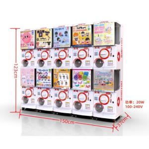 10台セット！業務用ガチャマシン 100円硬貨用 ガチャマシーン カプセルマシン 専用台スタンド