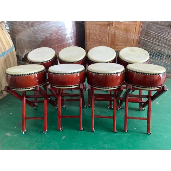 8台セット平胴太鼓 平太鼓 1尺2寸（鼓面:36cm）