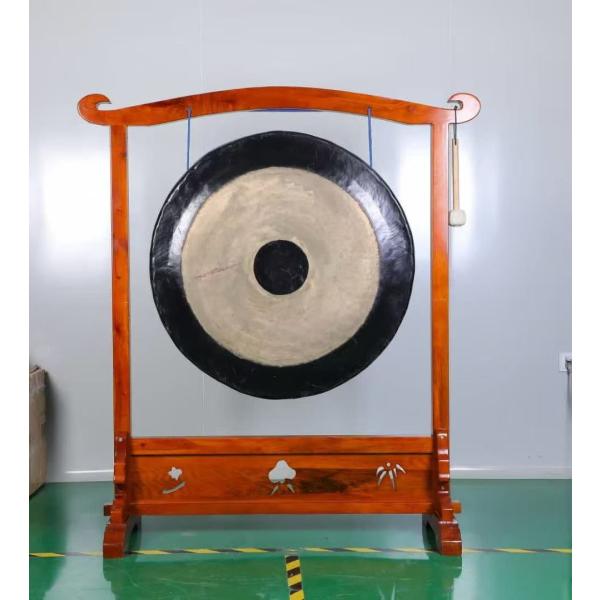 銅鑼（どら ドラ） 36インチ（約90cm）（本体・スタンド・マレット）