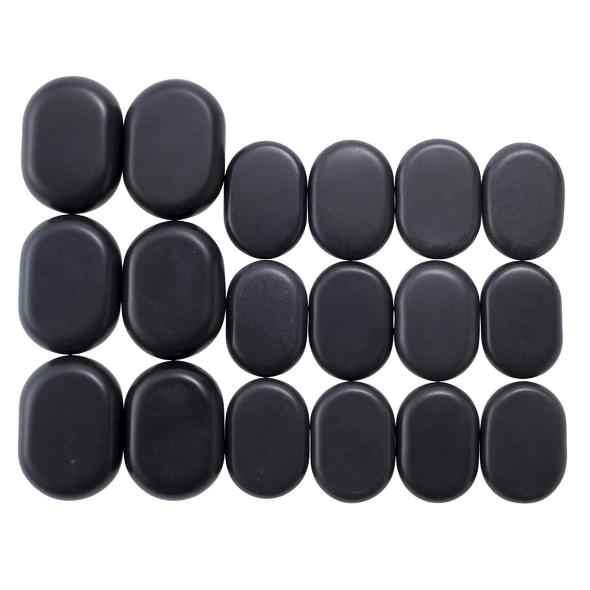 玄武岩ホットストーンセット（18個入)