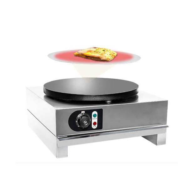 業務用 クレープメーカー 温度調節 直径40cm ステンレス クレープ クレープ機110V