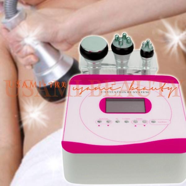 セール割引！3in1 40Khzキャビテーション＋ラジオ波 クラク簡単操作ピンク