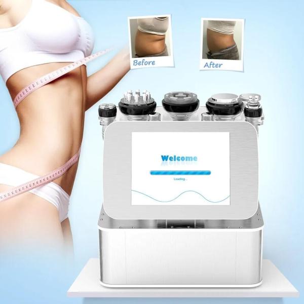 7in1エステサロンキャビテーション 吸引バキューム 冷却ヘッド付きで顔用ラジオ波BIO弱電流