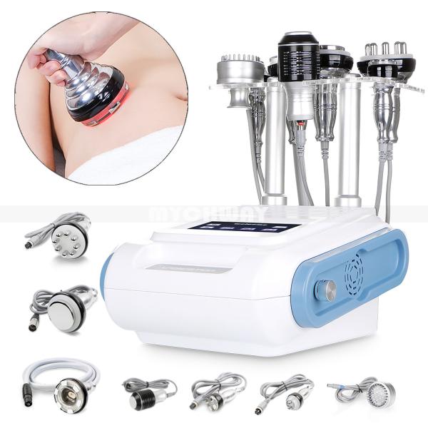 家庭・業務用7in1 40KHZキャビテーション/光ラジオ波/バキューム/BIO/冷却機能付き760...