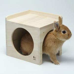 サイコロハウス 木製ハウス 天然木 トンネル 隠れ家 ウサギ うさぎ モルモット チンチラ Sanko 三晃商会 3387 小動物専門店ヘヴン ヤフー店 通販 Yahoo ショッピング