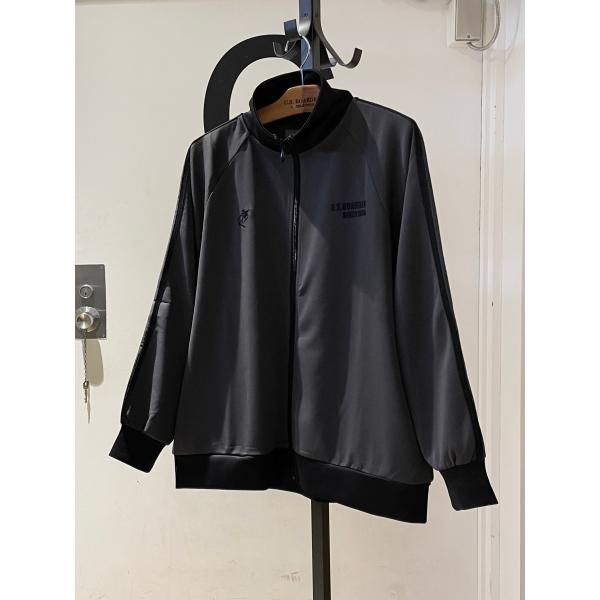 U.S.BOARDER ユーエスボーダー トラックジャケット ジャージ チャコールグレー