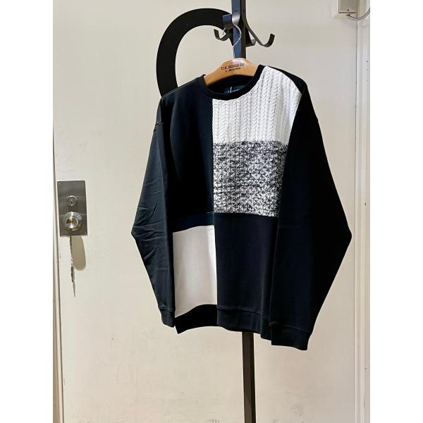 U.S.BOARDER ユーエスボーダー usboarder ニット スウェット カットソー 切り替...